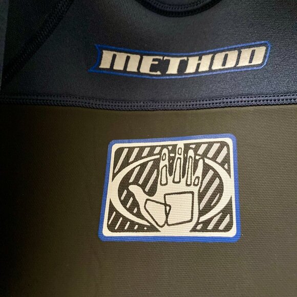 NWOT, Men's SZ L, BODY GLOVE Water Surf Suit, 2mm Method in Navy & Charcoal Gray - Picture 4 of 6